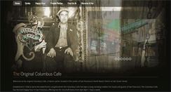 Desktop Screenshot of columbuscafesf.com